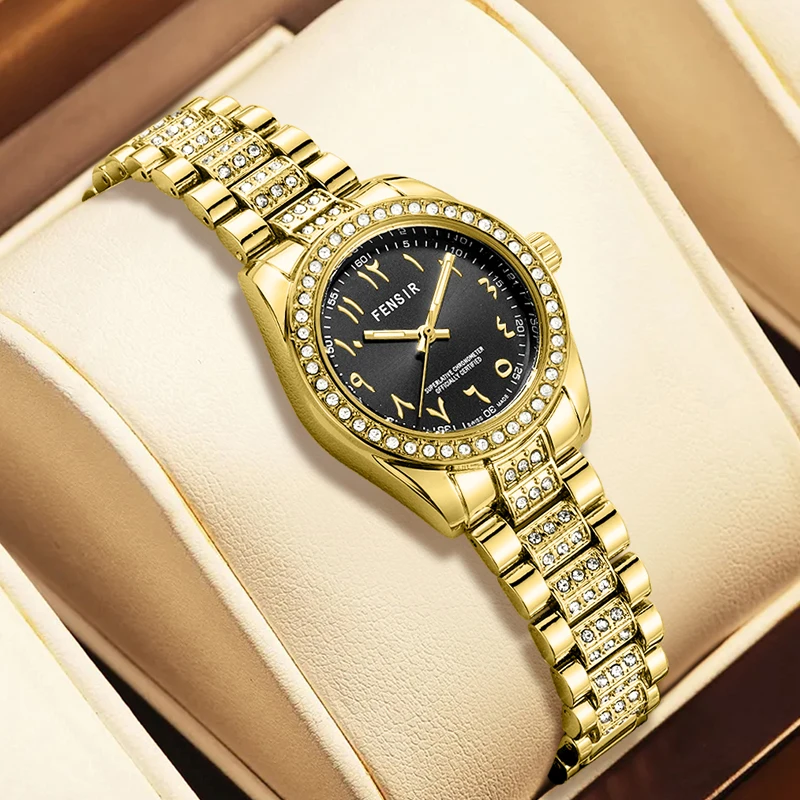 

Authentic Luxury Women's Watch, Waterproof Watch for Women, Niche Light Luxury Diamond-Encrusted Watch for Women, High-Value Hot-Selling Model, Creative Design, Personalized Fashion Accessory, Best-Selling Watch for Female Students, Trendy Quartz Wristwat