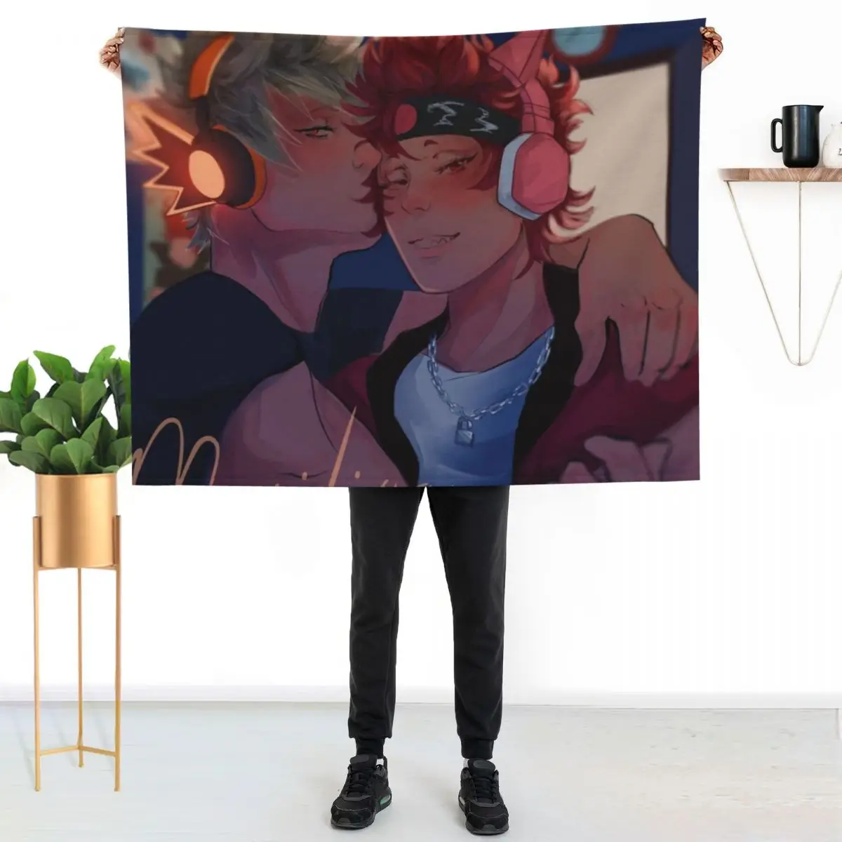 

streamers _ kiribaku Throw Blanket Lightweight Warm Blanket for Indoor Outdoor Use