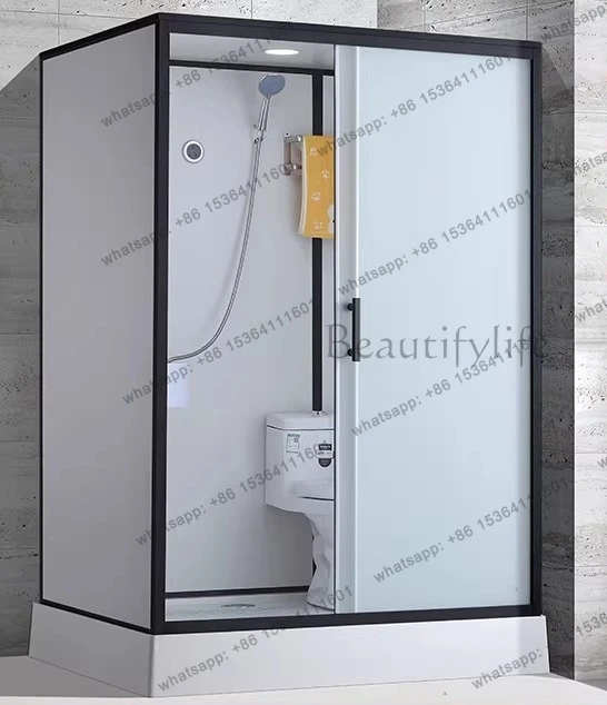 Integrated shower room, integrated bathroom, simple bathroom, toilet integration