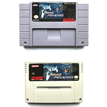 Space MegaForce game cartridge For snes ntsc pal video game