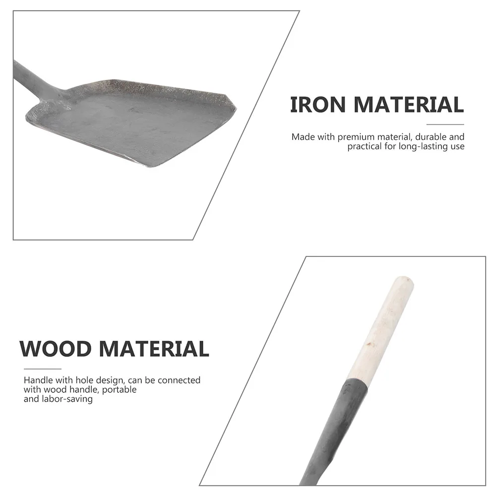 주방 스토브 재삽 난로 긴 손잡이 가정용 다기능 청소 석탄삽 스토브삽 난로삽