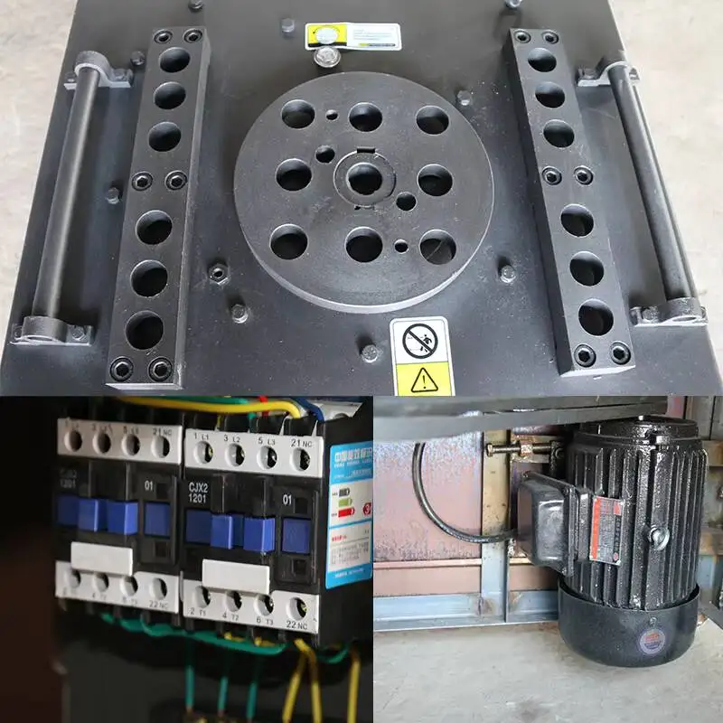 220V/380V Iron Rod Bending 32Mm Stainless Steel Processing Machine Bar Bender Tool