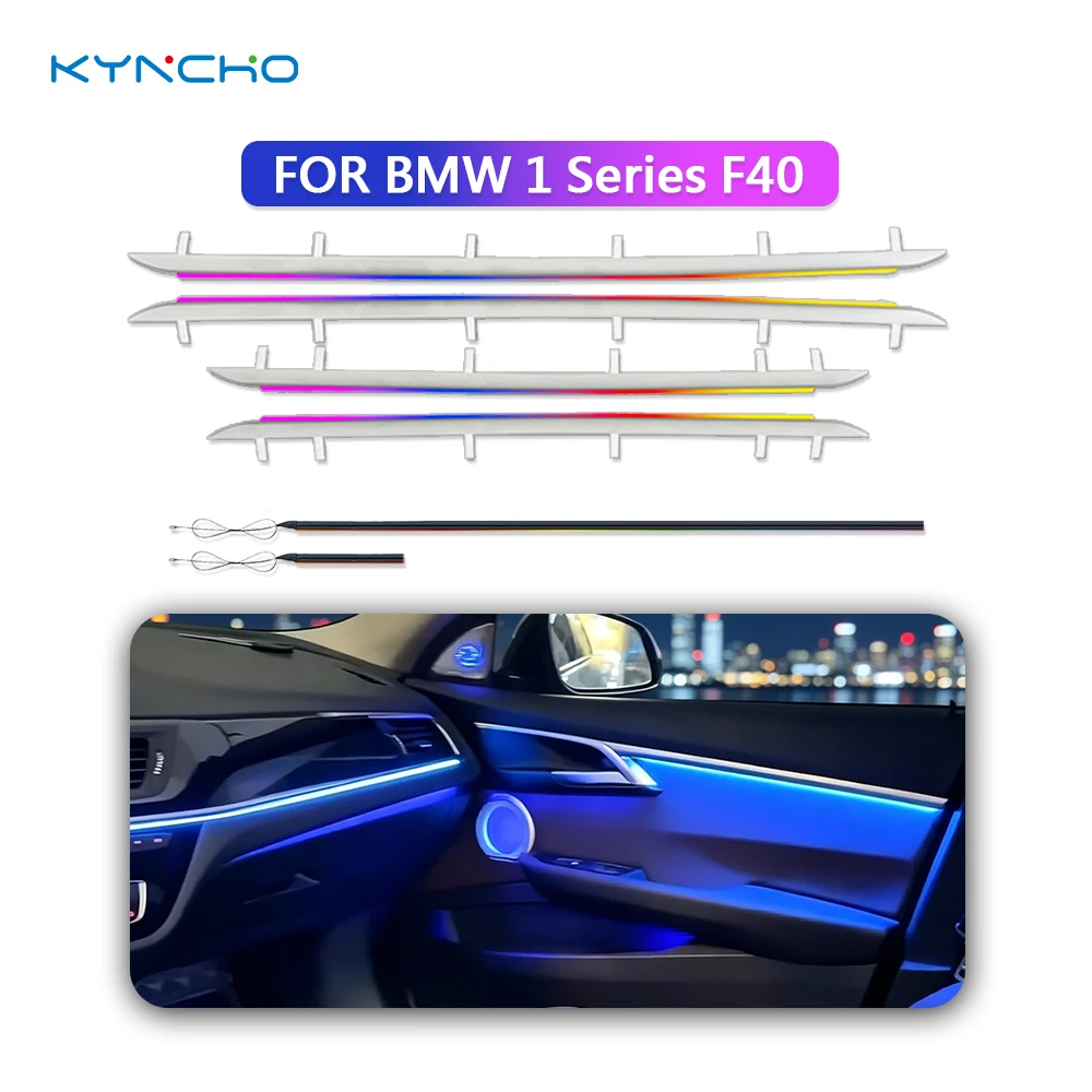 For BMW 1 Series F40 LED Car Ambient Light Interior Symphony Ceiling Light Automotive Ambient Lighting App Controlled Car Ambien