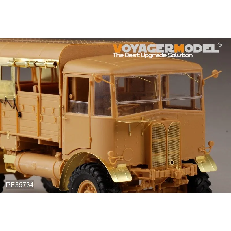 Voyager Model PE35734 WWII UK AEC Matador Track Early Type Photo-Etched Parts Set (for AFV AF35236)