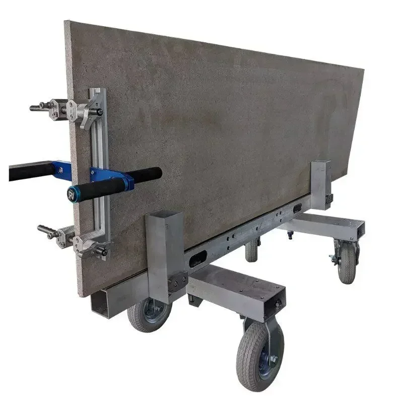 Raizi granite stone slab transport installation carts dolly