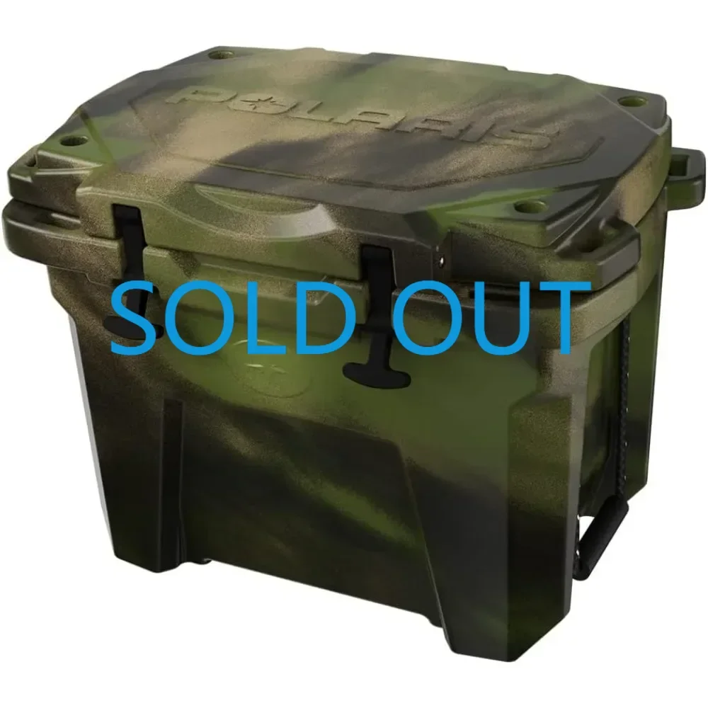 30 Quart Cooler, Limited Edition Camo, Durable, Lockable, Keeps Ice Cold Longer, Easy to Carry, Tie-Down Cooler