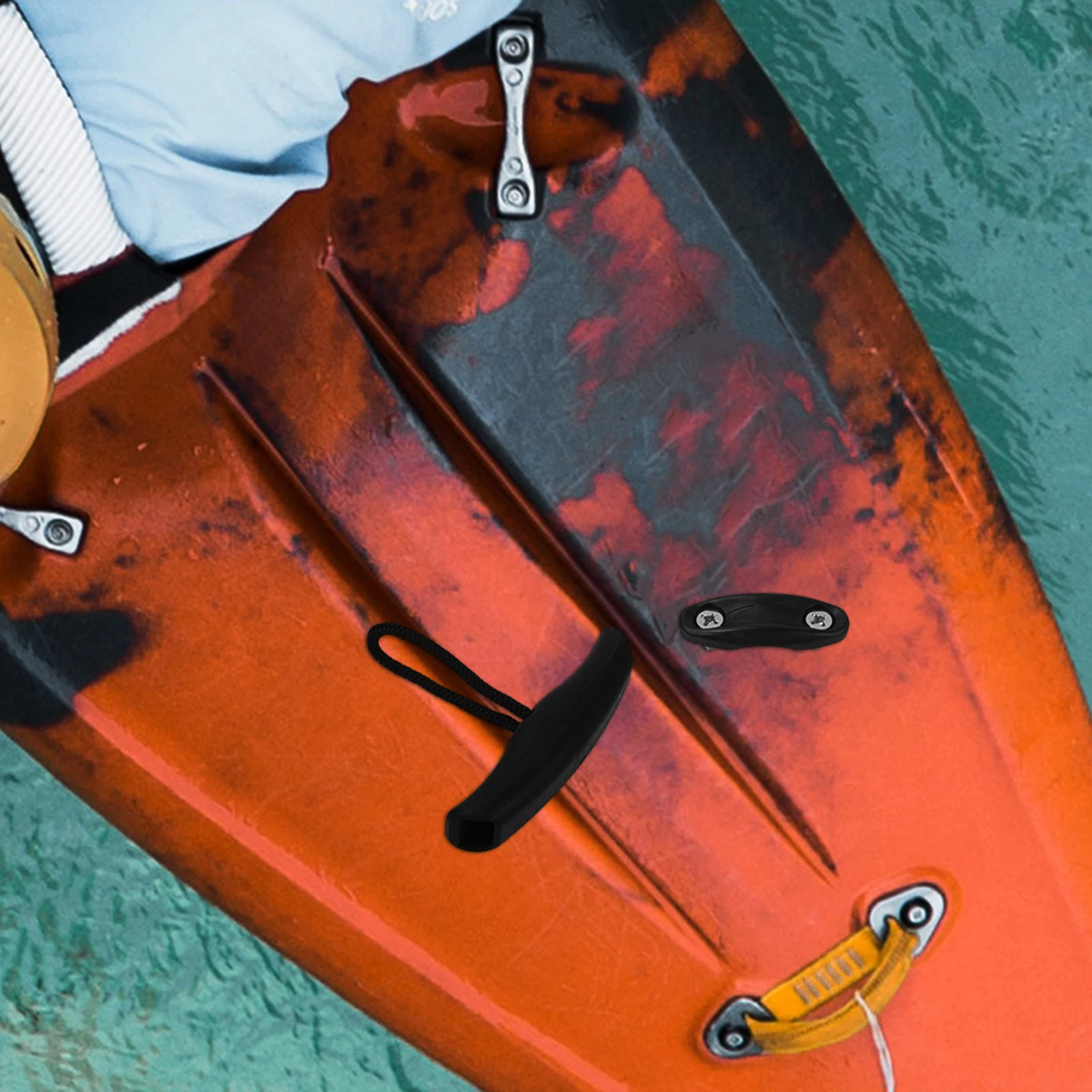 

Kayak Handle Side Mount Set Durable Practical Comfortable Ergonomic Kayak Canoe Boat Accessories Pull Canoe Handle