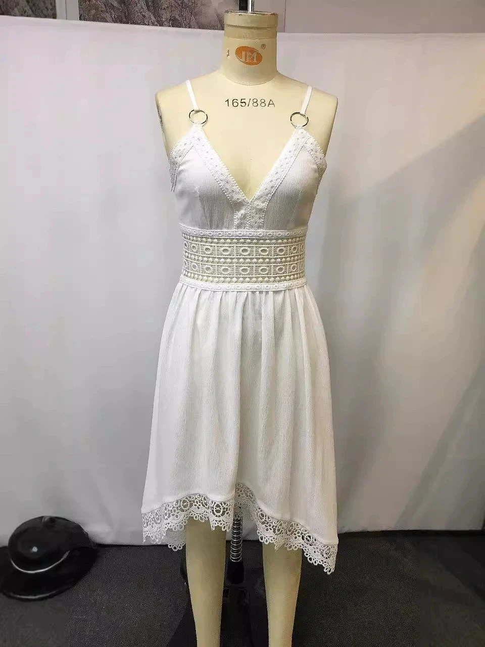 Melphieer Gestrickter Rindenstoff, neuer Retro-Western-Cowboy-Stil, lässiges Slip-Kleid, Midi-Strand-Vertuschung, Damen-Urlaubskleider, Tunika