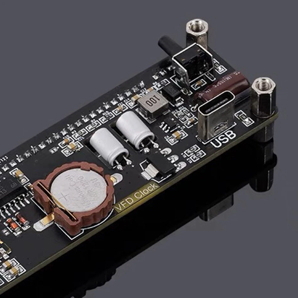 Y43A-WIFI Synchronizing VFD Clock With Vacuum Fluorescent Display, Automatic Time Calibration