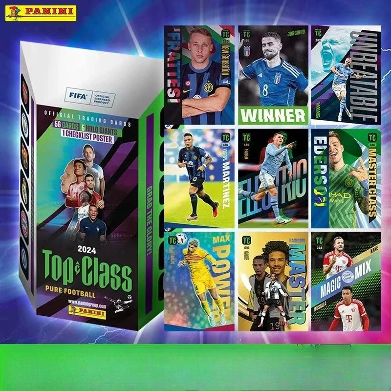 مجموعة بطاقات Panini 2024 FIFA Soccer Stars، مجموعة كلاسيكية، موقعة من الأساطير، للمعجبين والجامعات، تذكارات ممتازة