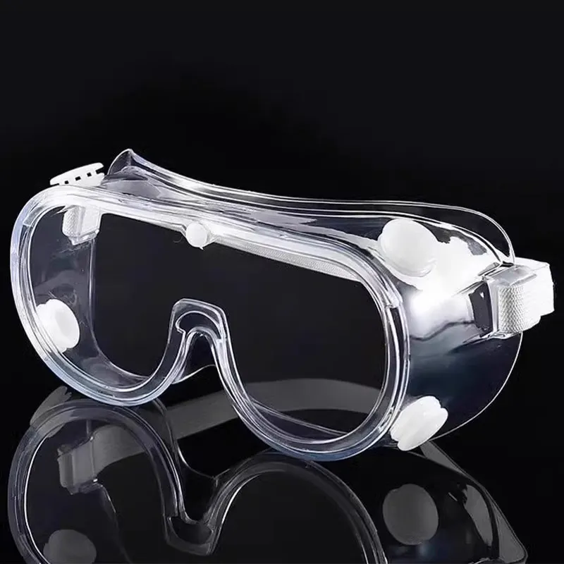 نظارات أمان واسعة الرؤية قابلة للتعديل لحماية العين بعدسات شفافة مضادة للضباب، نظارات أمان ناعمة وخفيفة الوزن #2
