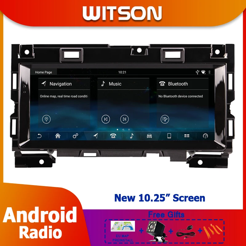 

10.25" Screen OEM Style without DVD Deck For Jaguar XF XFL 2016-2020 fit Harmon Kardon Car Multimedia Stereo GPS CarPlay Player