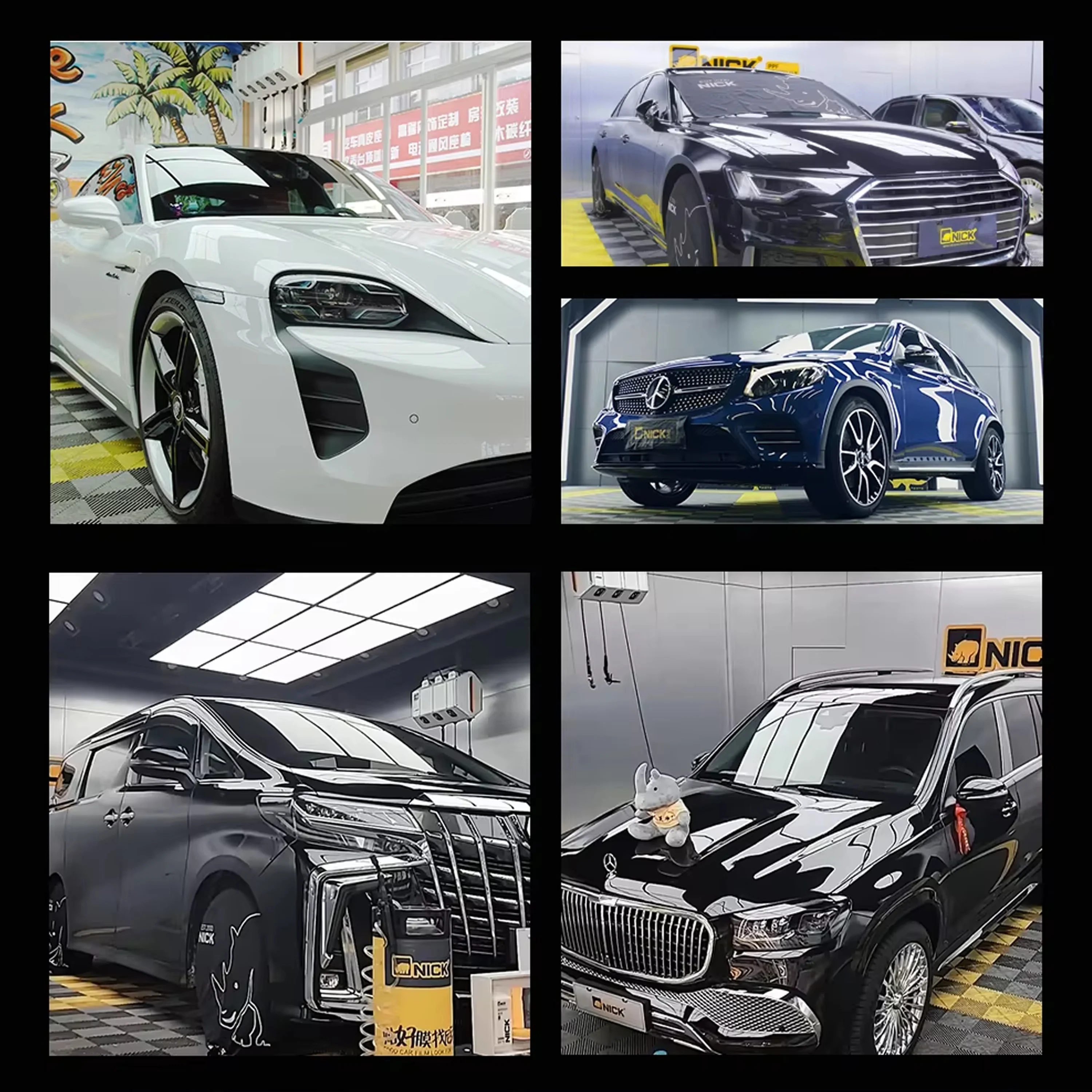 NICK 7.5MIL Thickness Transparent Matte TPU PPF Car Paint Protection Film Sand Proof Anti-Scratch Auto-Repair Body Cover