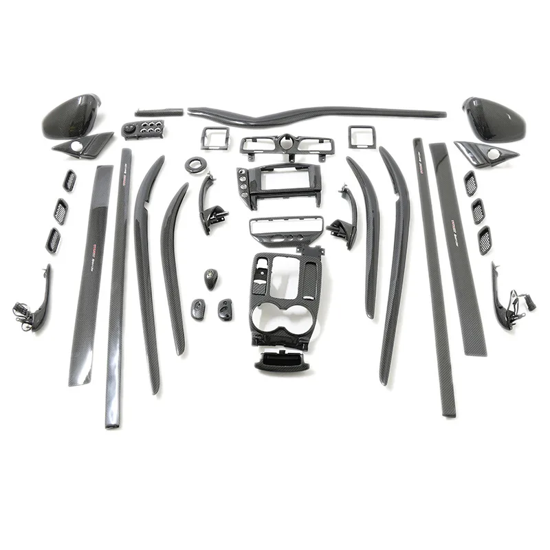 

Подходит для модифицированного интерьера из углеродного волокна Maserati GranTurismo, изготовленная на заказ обработка из образцов углеродного волокна.