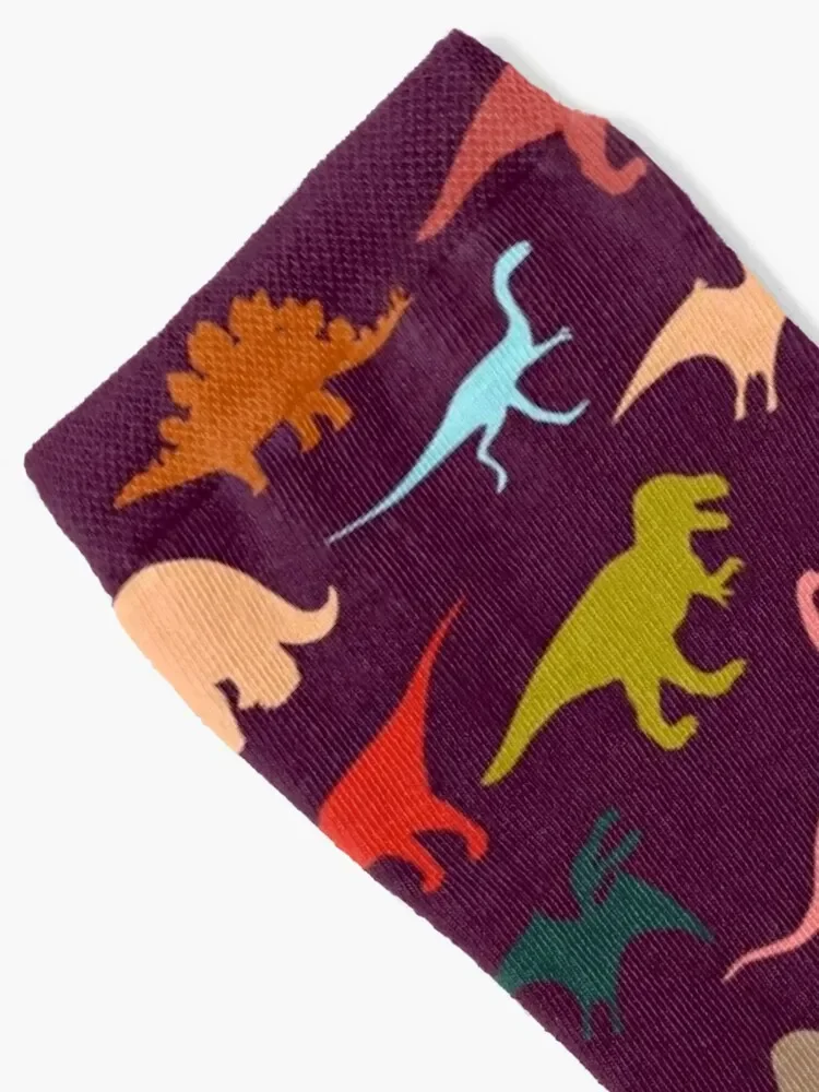 Autumnal Dino Socks Wholesale sport man loose Socks Women Men's