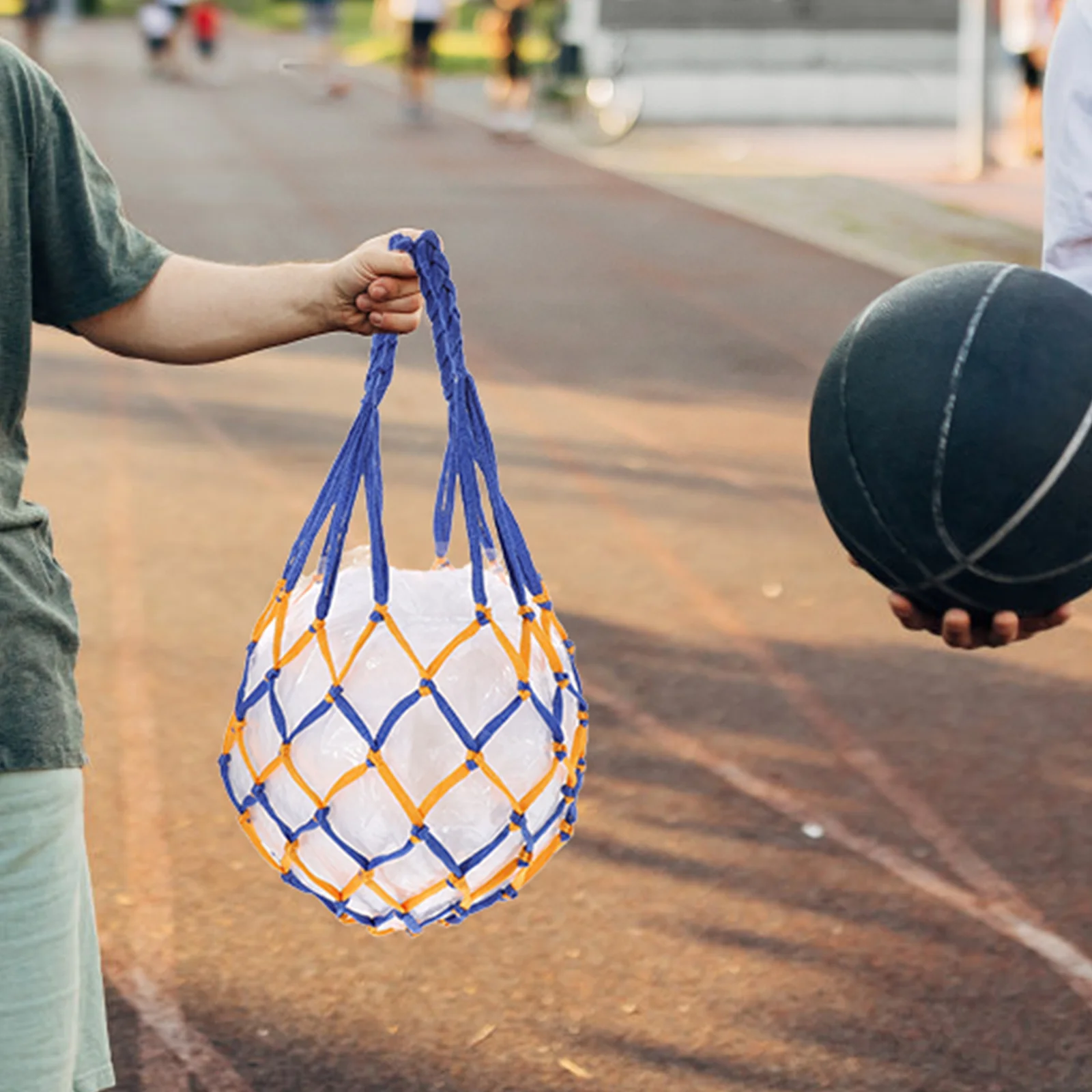 

Ball Bag Net Bags Basketball Storage Carrying for Balls Breathable Mesh Football