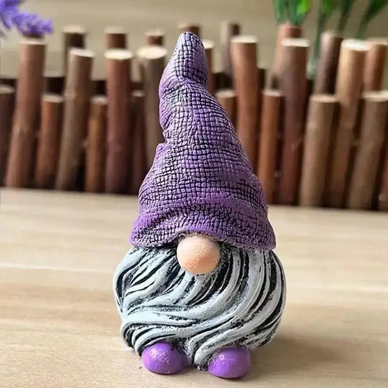 2026 Garden Sculpture Ornament Resin Dwarf Sculpture Comical Creative Characters Statue 3D Figure Crafts For Balcony Yard Decor