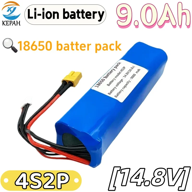 14.8V 4S2P High Capacity Rechargeable Li-ion Battery New Model for Lpega Various Remote Controlled Aircraft and Drone Quadcopter