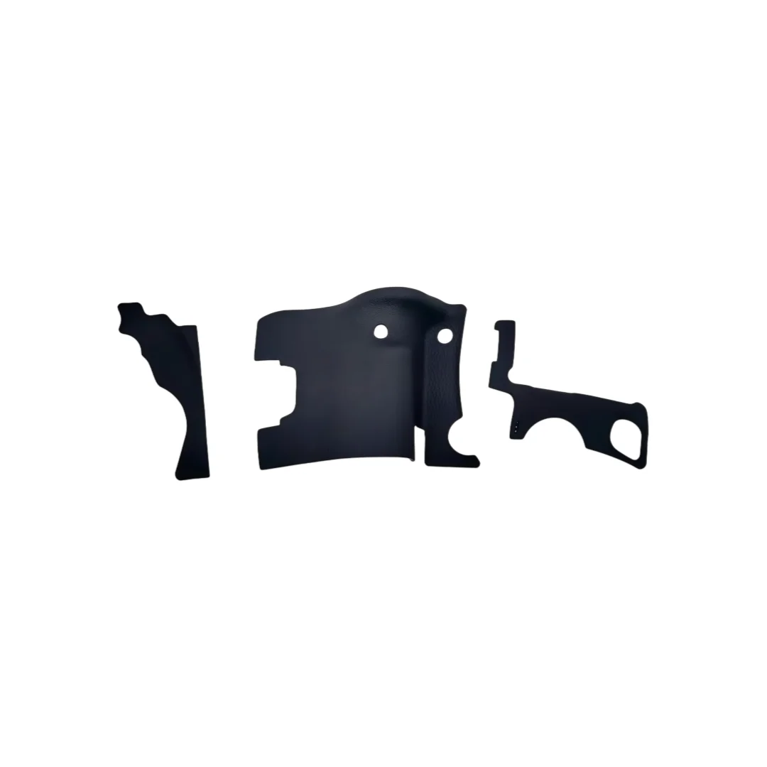 Body Rubber Grip Cover Set with Adhesive Tape for Canon 5D Mark IV, Hand Grip + Side Rubber + Thumb Rubber, 3 Pcs