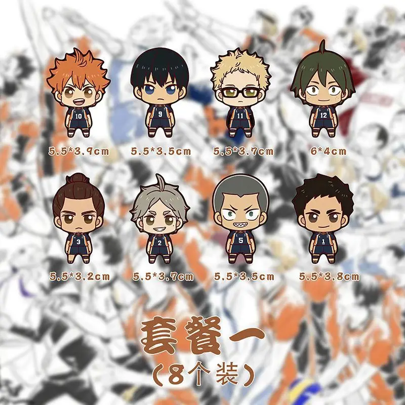 Bestselling Haikyuu!! Creative Magnetic Fridge Stickers | Cute Anime Kitchen Decor | Hinata Shoyo view 3