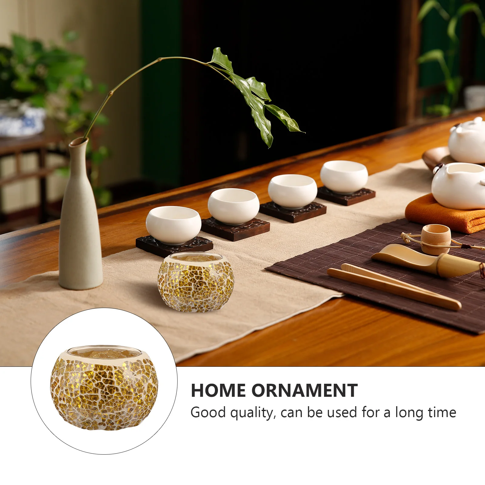 

Glass Candlestick Tealight Holders Home Ornament Romantic Table Decor Mini Candleholder Elegant Wedding Party Christmas