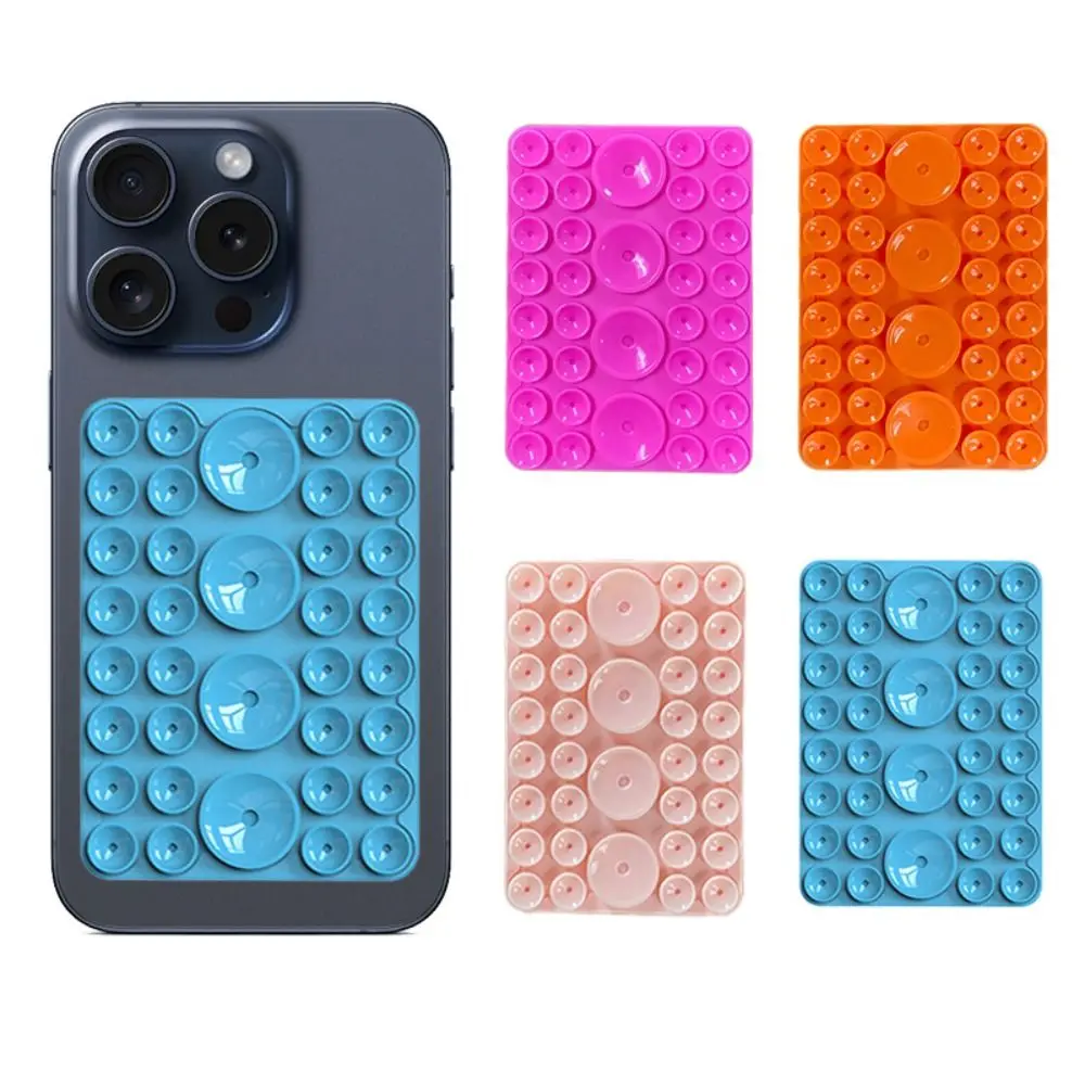 Universal Washable Silicone Suction Cup Bracket Sucker Strong Adsorption Mobile Phone Fixed Pad Hand-Free Phone Accessories