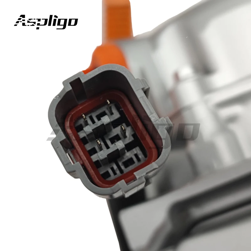 Aspligo 18CC DC Electric Compressor 12V 48V 72V 96V Automotive Air Conditioner Compressor Refrigerant R134a 3350/4250/5150rpm