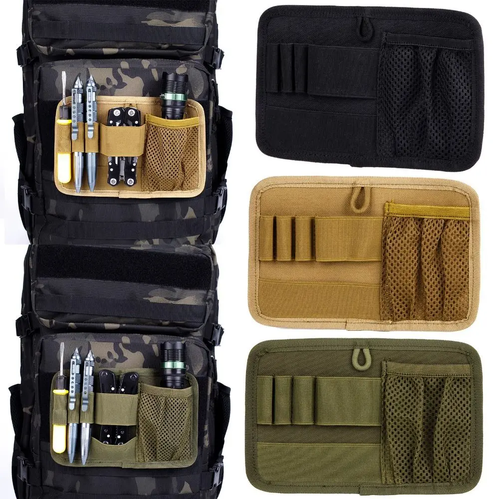 Pastable Insert Modular Organizer Nylon EDC Insert Panel Organizer Outdoor Modular Pack Insert Organizer Messenger Bags