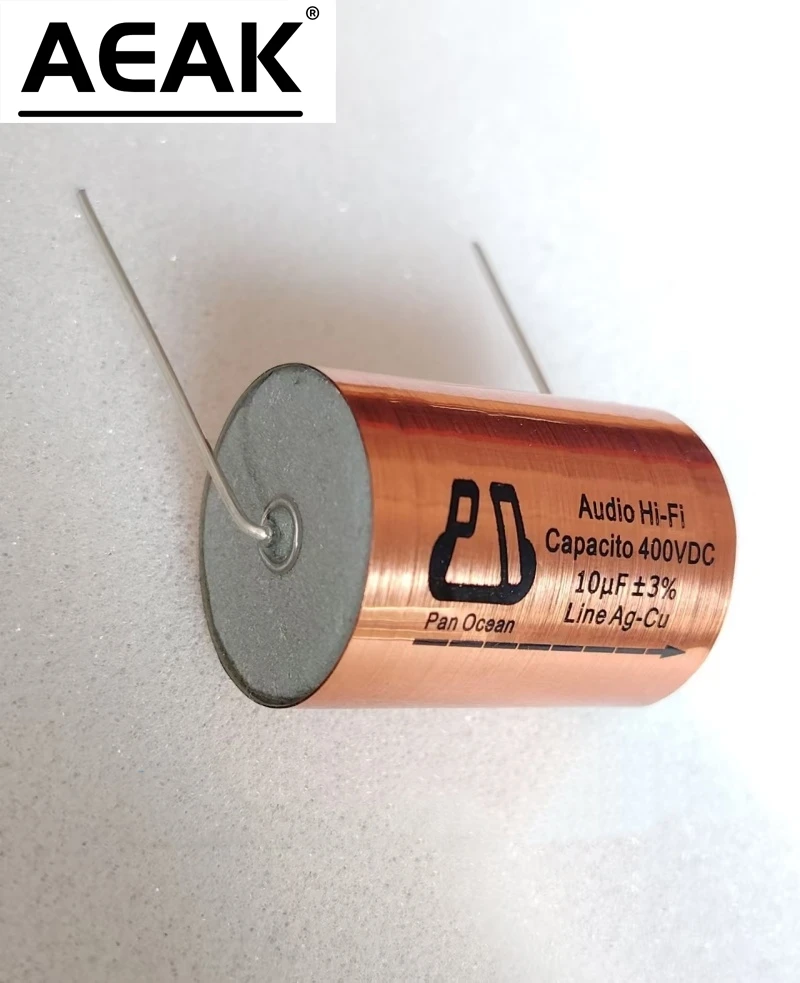 Free Shipping 2pcs/lot Tianji MKP Series Metallized polypropylene polar Audio Hi-Fi capacitor Line Ag-Cu ±3%