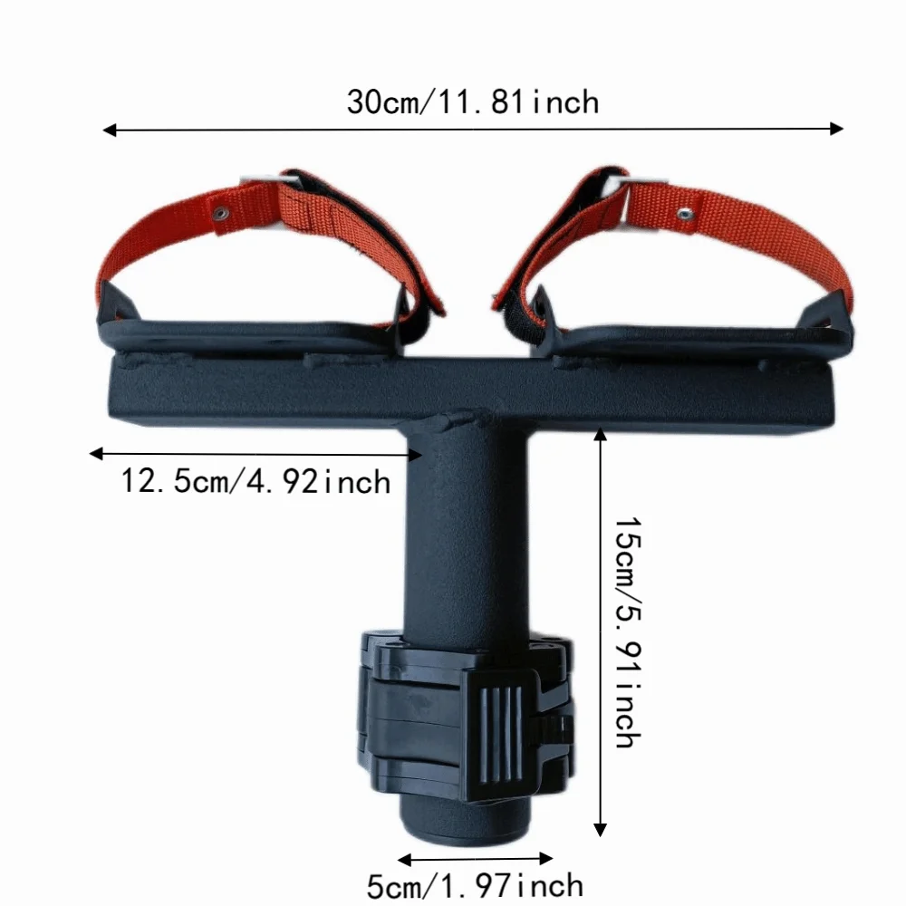Adjustable Load Tibialis Anterior Trainer Compact Design Foot Pedal Platform Tib Bar Adjustable Nylon Straps Calf Raise Machine