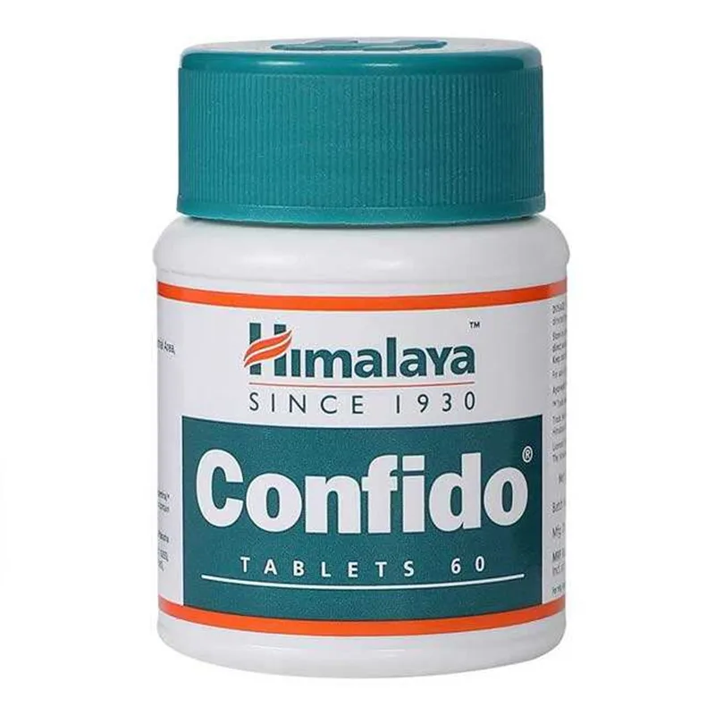 2pcs Himalaya Confido 60 Tablets From India