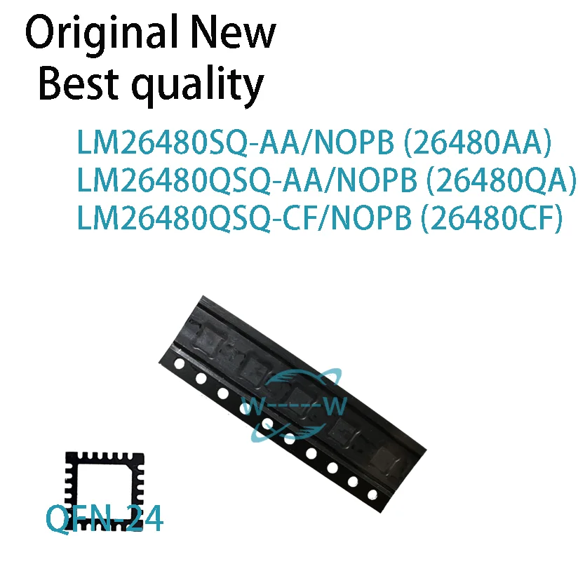 (2-5 PCS)NEW LM26480SQ-AA 26480AA LM26480QSQ-AA 26480QA LM26480QSQ-CF /NOPB 26480CF QFN-24 IC Chip electronic