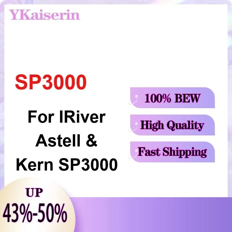 

5000 мАч для Iriver Astell & Kern SP3000, стабильный блок питания, сменная батарея для плеера