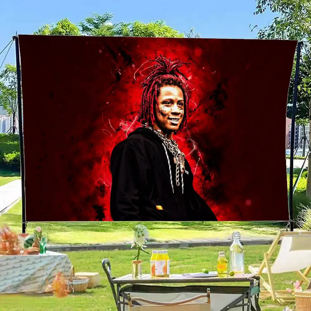 Rapper T-Trippie R-Redd Family Gatherings Outdoor Atmosphere Flags Camping Decorations Banners