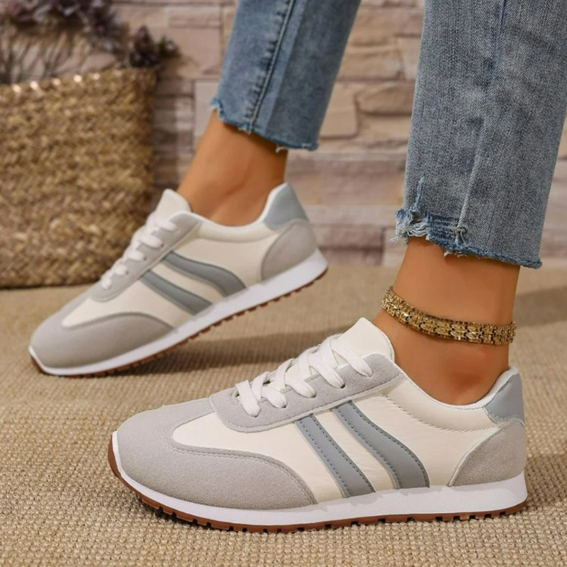 Modische Atmungsaktive Damen-Sportschuhe 2026 Herbst Leichte Freizeitsneaker Übergrößen Bequeme Rutschfeste Laufschuhe – Detail 5