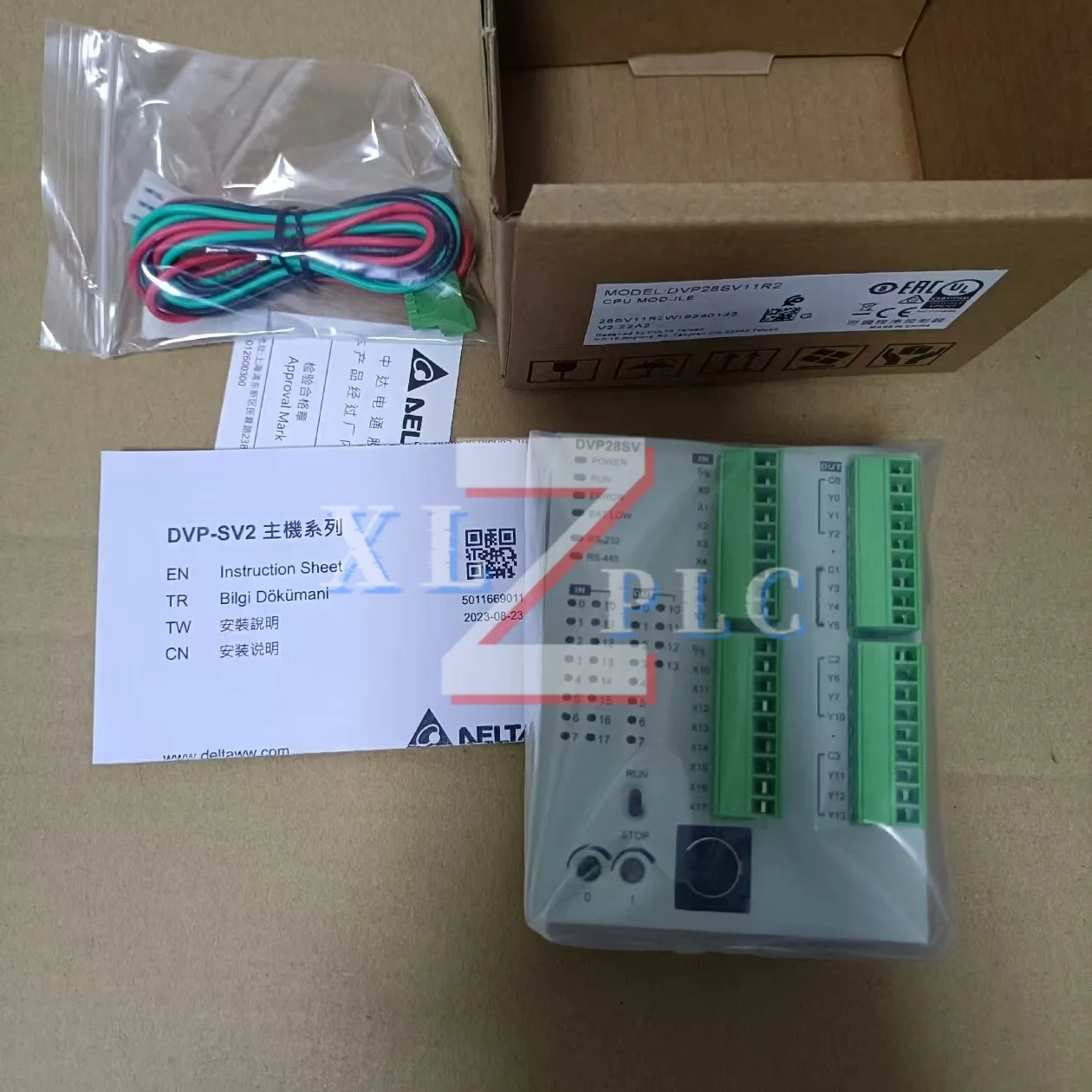 

PLC Module DVP28SV11R2 DVP28SV11T2 new original