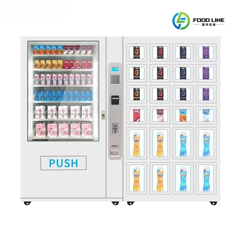 FL Wholesale 4G Supported Outdoor Condom Sex Toy Vending Machine Condom Dispenser Machine Customized