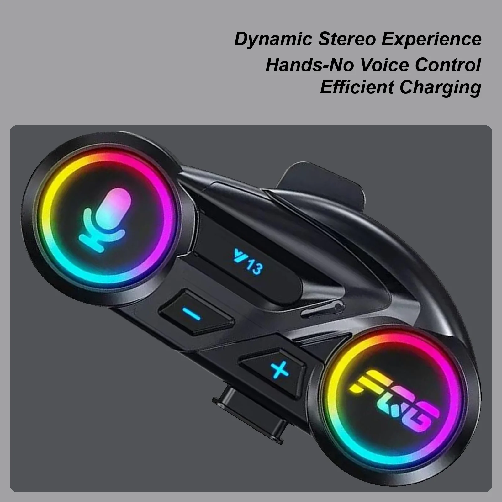 

Helmet Headset Wireless Motorcycle Helmet With Speakers Noise Reduction Waterproof 800mAh Earbuds For Skiing Racing Touring