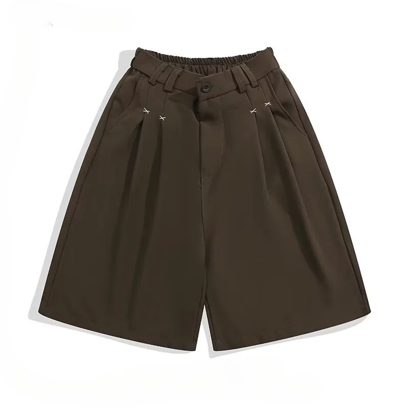 الصيف الشباب الاتجاه فضفاض المناسب خمسة أرباع السراويل الرجال المطبوعة عارضة السراويل السراويل غير رسمية جديدة