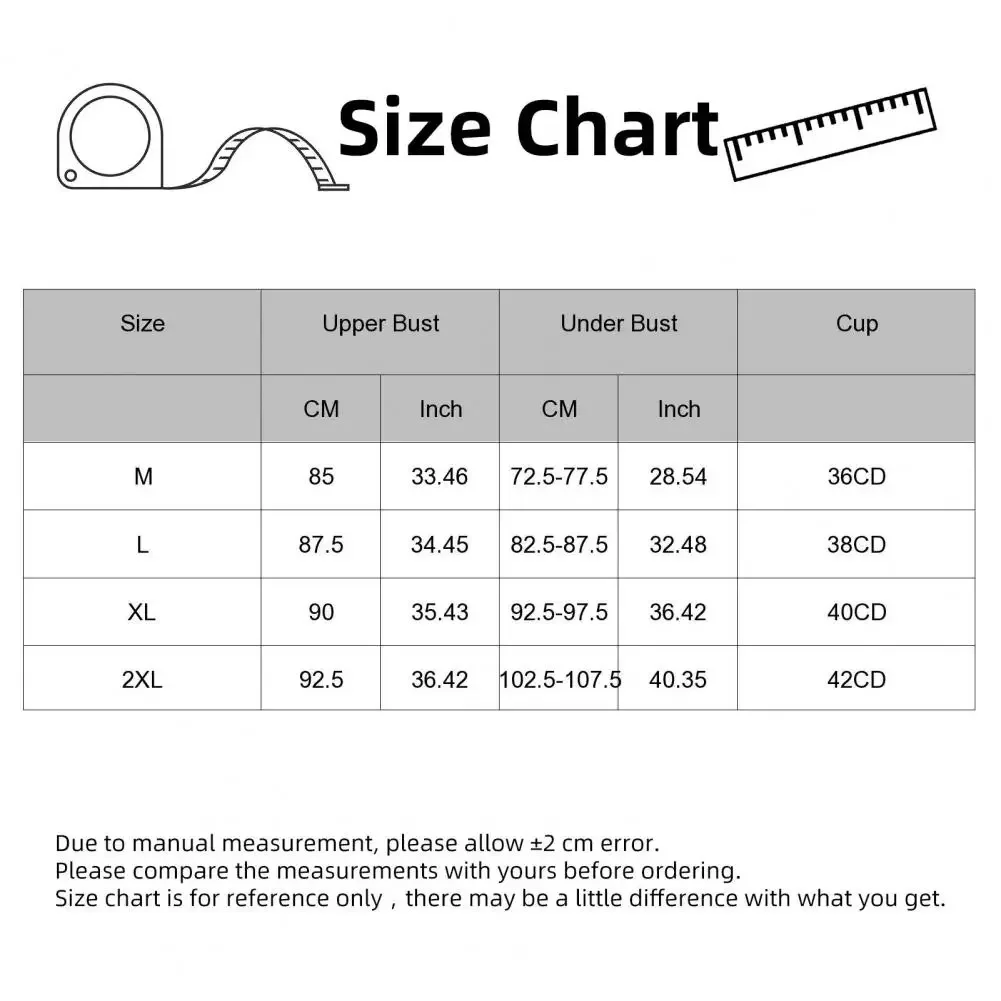 2 ชิ้น/เซ็ตชุดชั้นในชุดยืดสีทึบคู่แถวหัวเข็มขัดตกแต่งผู้หญิงขนาดใหญ่เซ็กซี่ลูกไม้ Bra และชุดกางเกง Panty ชุด