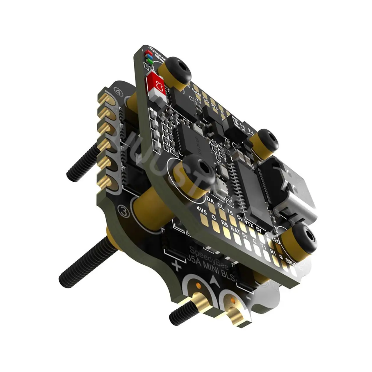 Контроллер полета SpeedyBee F405 Mini BLS 35A 20x20, 4-в-1 ESC для РУ FPV гоночного дрона