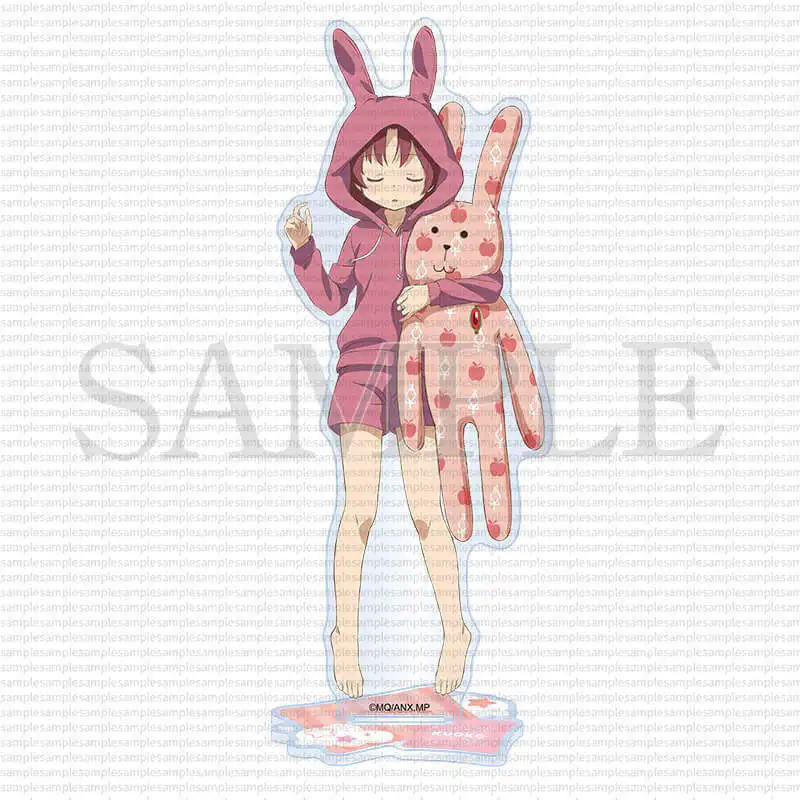 Puella Magi Madoka Magica أرنب بيجامة سلسلة Acg حامل Homura Akemi الشكل الاكريليك حامل Madoka Kaname الدائمة لوحة لعبة هدية #4