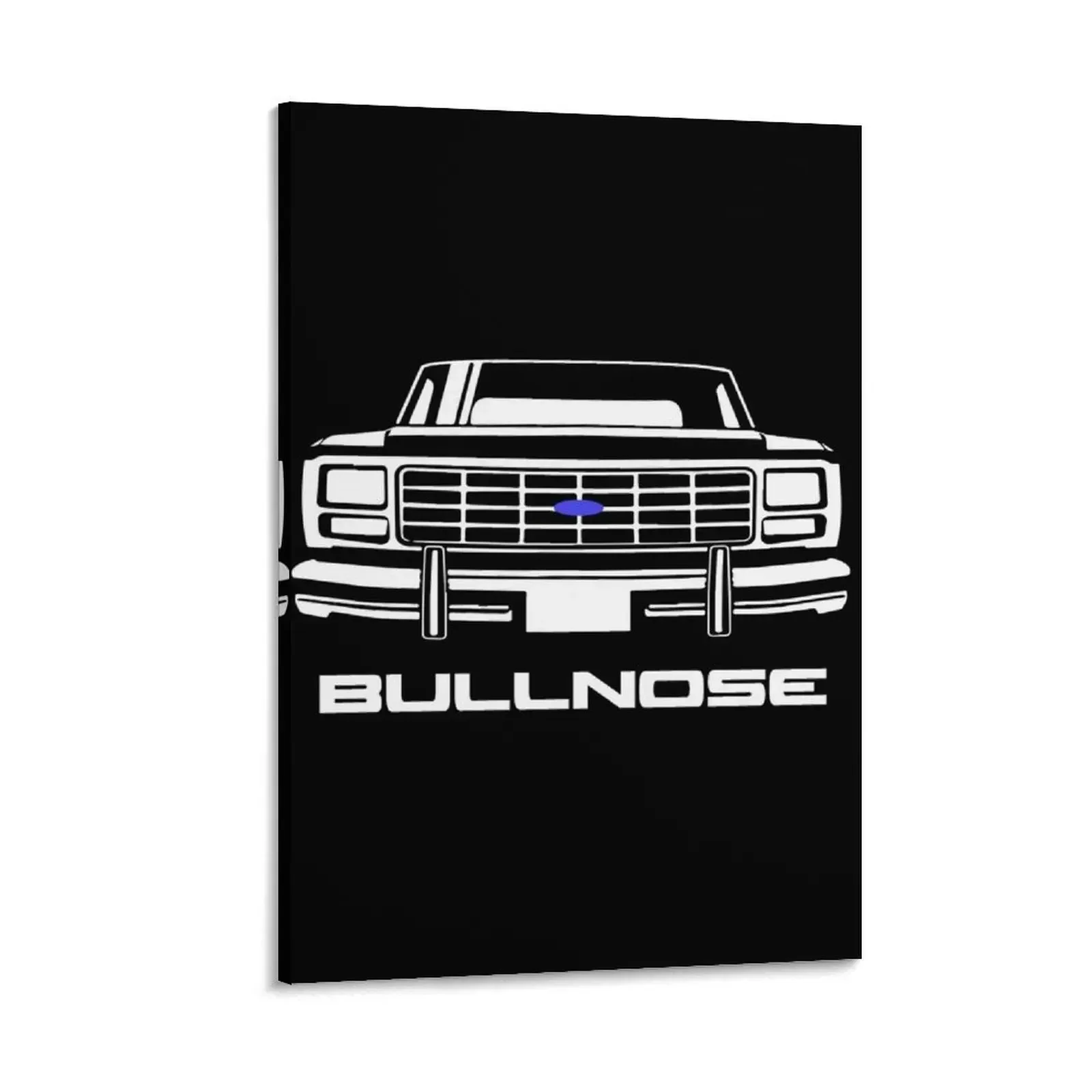 

1980s F150 Bullnose Front Grille Bull Nose Pickup Truck Canvas Painting decoration aesthetic interior paintings