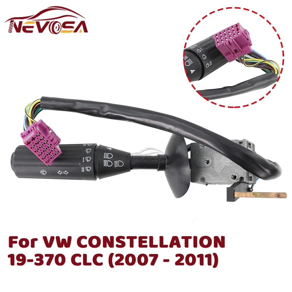 

2R2953513 For VW Constellation 17180 17250E 24250E 17280 24280 2006 Em Fog Light Steering Column Combination Light Wiper Switch