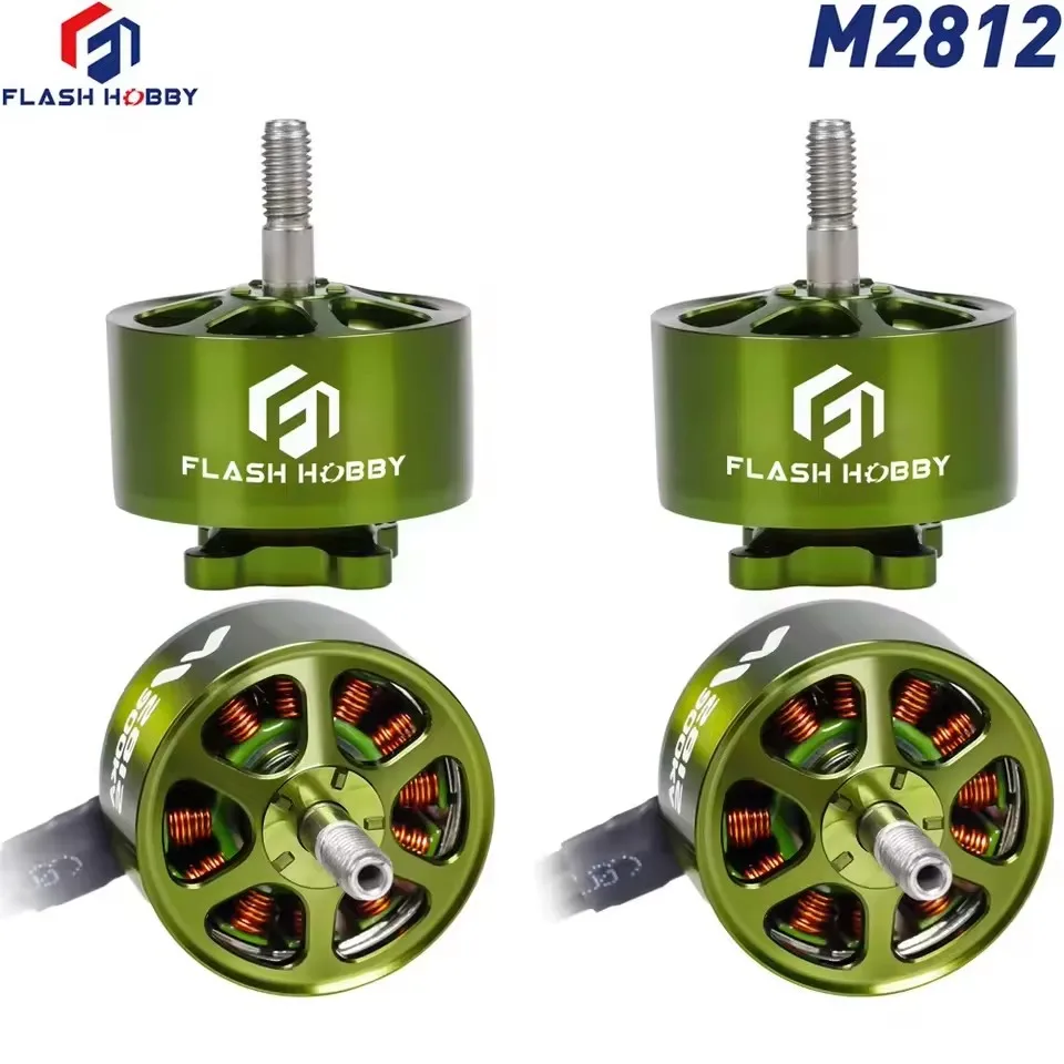 

FLASH HOBBY Mars M2812 900KV BLDC Outrunner Бесщеточный двигатель 3-6S LiPo для FPV Фристайл дальнего действия DIY Запчасти