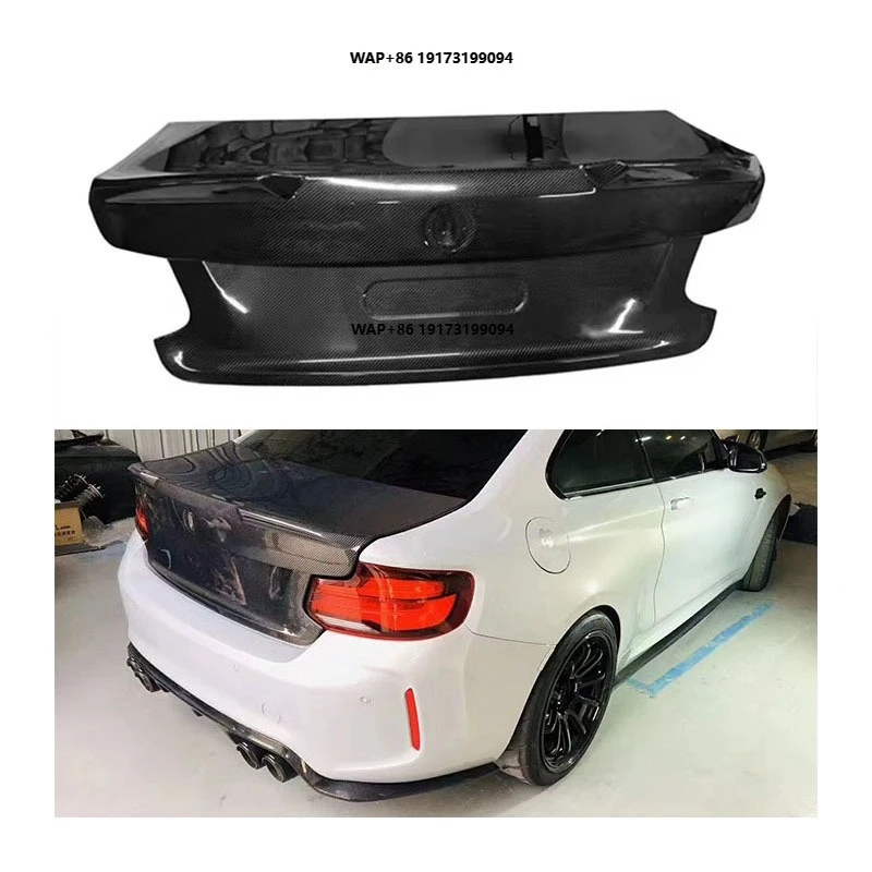 

For F87 M2 M2C MP Style 2014-2022 Trunk Dry Carbon Fiber Trunk Lid