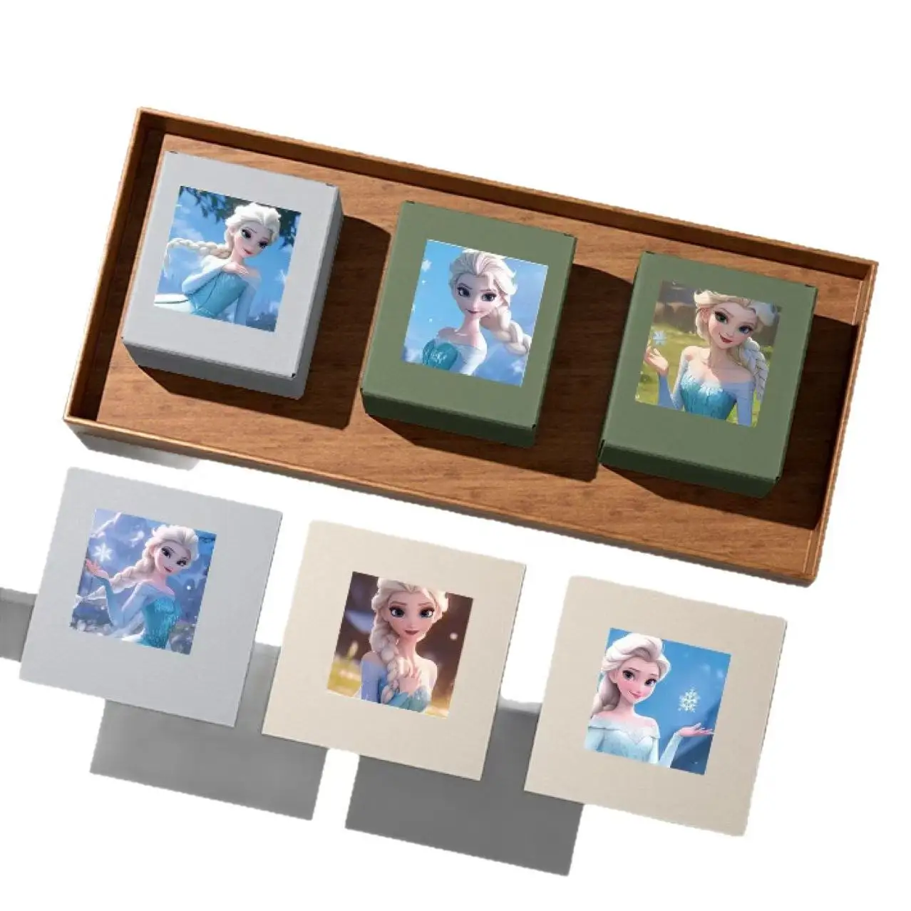 500 قطعة/لفة ديزني فروزن إلسا Kawaii ملصقات الأمتعة الكتابة على الجدران لعبة الشارات لاصقة تزيين هدية إغلاق ملصق