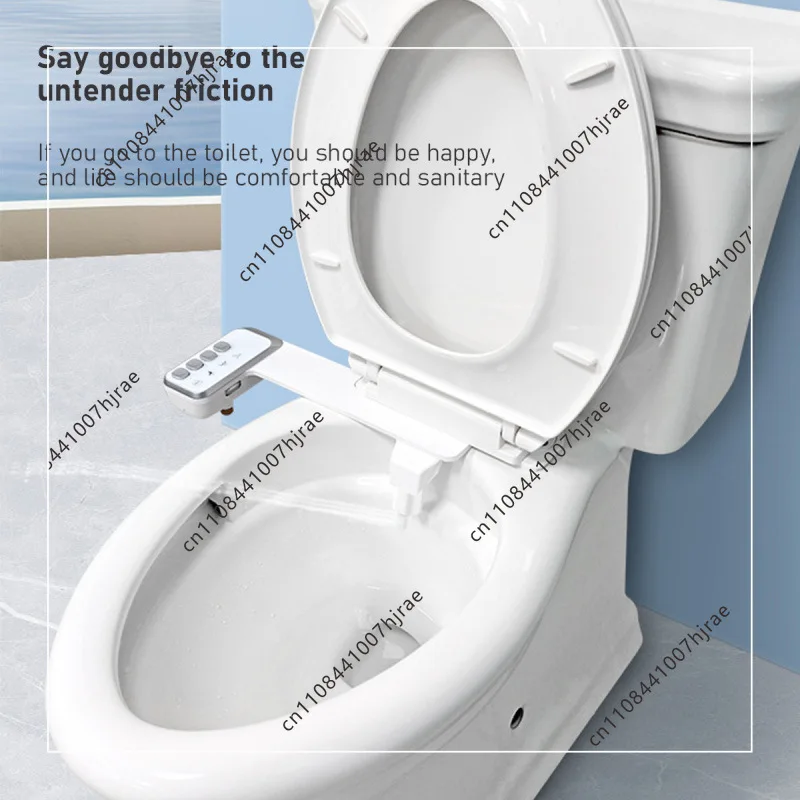 Strength does not need electricity, easy installation, new one-button quick-disassembly body cleanser, ass washing artifact