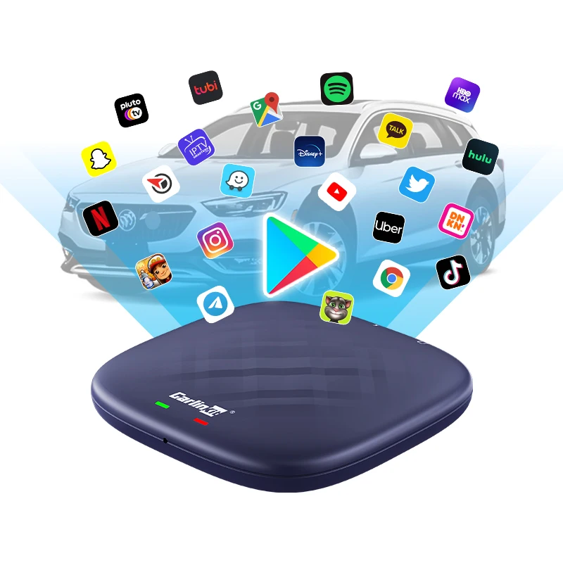 

STLFCarlinkit Portable Wireless Carplay AI Box Android 13 4GB RAM 64GB Plug and Play No Delay for MercedesMazdaToyotaLexus