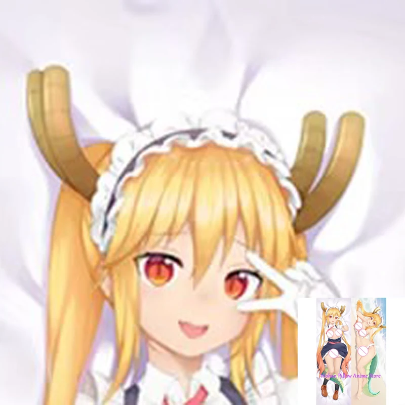 

Dakimakura Anime Pillow Cover Tohru Double Sided Print Life-size Halloween Christmas Decoration